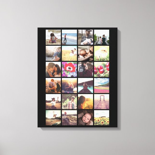 Foto-Collage Leinwanddruck (Vorderseite)