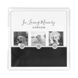 Foto Collage Memorial - In Love Memory Acryl Tablett