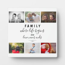 Foto Collage Moderne Skriptfamilie Keepake Sprichw