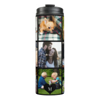 Foto Collage Monogramm personalisiert modernes Sch