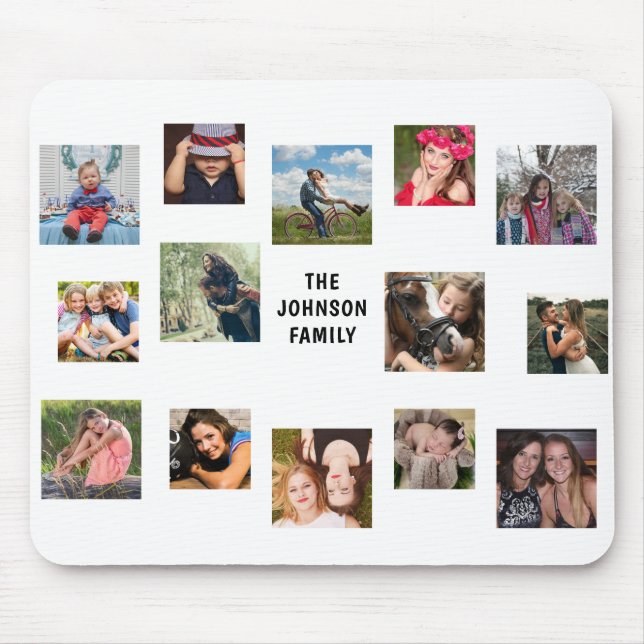 Foto Collage Mouse Pad Mousepad (Vorne)