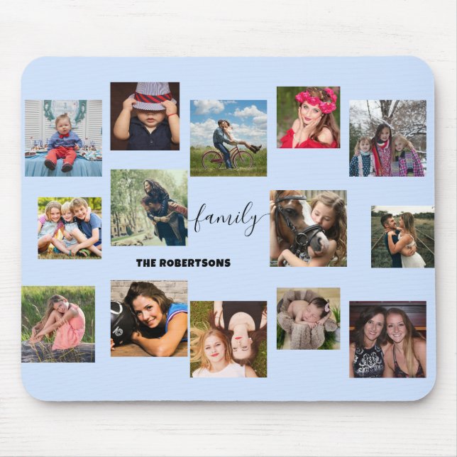 Foto Collage Mouse Pad Mousepad (Vorne)