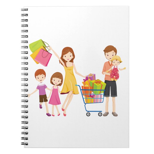 Foto Collage Notebook Notizblock (Vorderseite)