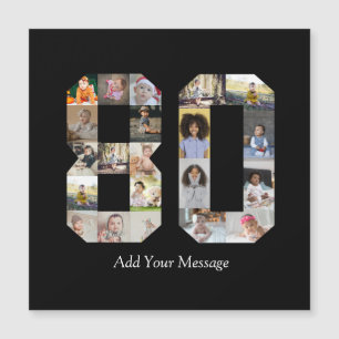 Foto-Collage Nummer 80 Magnetkarte