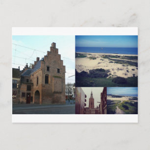 Foto Collage of The Hague 2 Postkarte