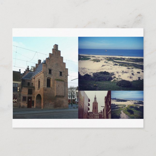 Foto Collage of The Hague 2 Postkarte (Vorderseite)