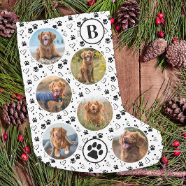 Foto Collage Pads Prints Hearts Dog Kleiner Weihnachtsstrumpf
