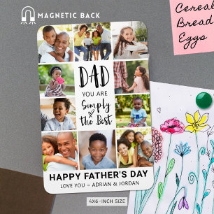 Foto Collage Personalisiert Magnet