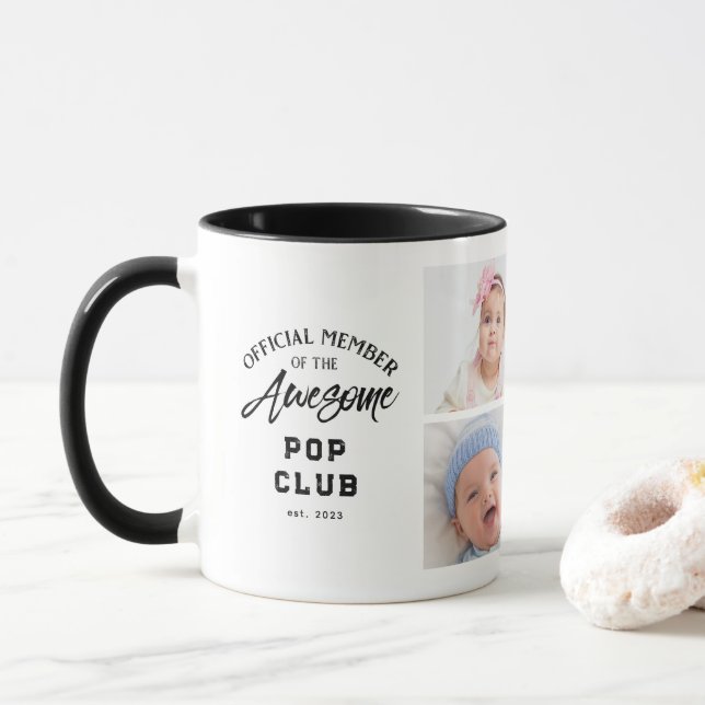 Foto Collage Phantastisch POP Tasse (Mit Donut)