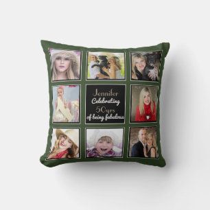 Foto Collage Pillow - Square Fotos - Instagramm Kissen