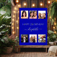 Foto-Collage Royal Blue BESTE FREUNDIN