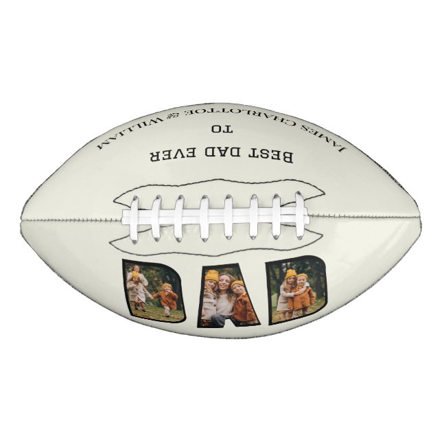 Foto-Collage-Skript für moderne Vater Football (Vorderseite)