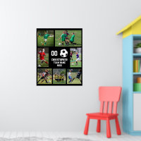 Foto-Collage-Teamname schwarz