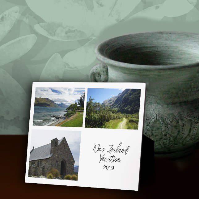 Foto Collage Urlaub Keepake Easel Zurück Plaque Fotoplatte (Von Creator hochgeladen)