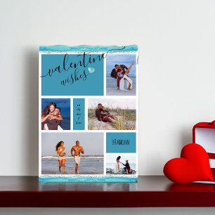 Foto Collage Valentine wünscht sich eine One I Lie Feiertagskarte