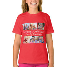 Foto Collage Weihnachtsfamilien Wiedersehen Girls