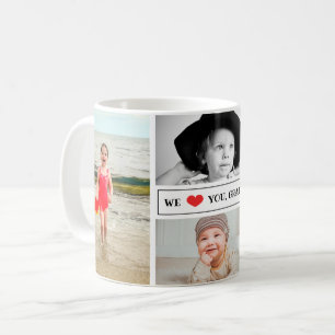 Foto Collage Wir Liebe Sie Opa Kaffeetasse