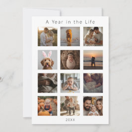 Foto Collage Year Review - Weihnachten - Neues Jah