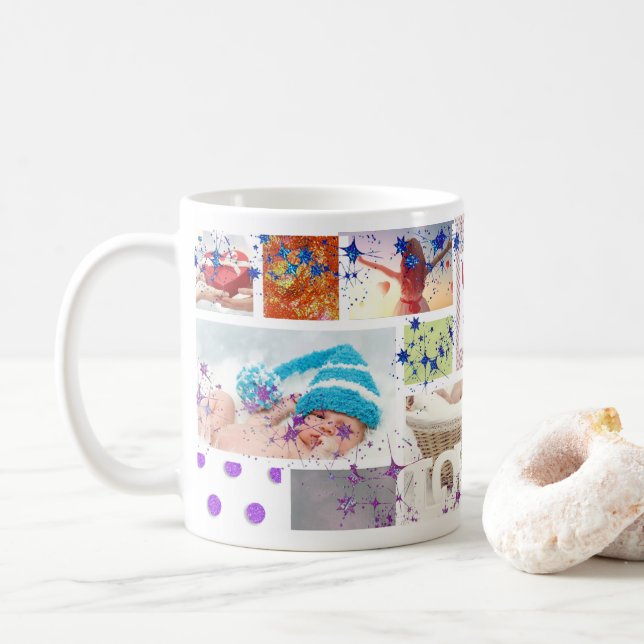 Foto COLLAGEN-GESCHENK Tassen-Großmütter, MAMAS Kaffeetasse (Mit Donut)