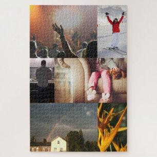 Foto-Collagen-Puzzle 1000 Stück Puzzle