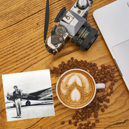 Foto, Cooler Spaß in der Luftfahrt Glasuntersetzer