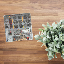 Foto, Cooler Spaß in der Luftfahrt Glasuntersetzer