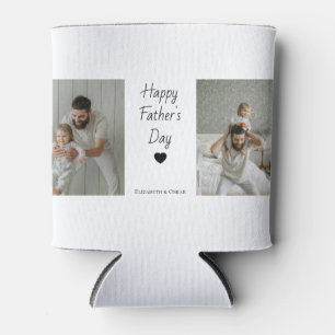 Foto Cooler zum Vatertag - Geschenk mit Kindername Dosenkühler