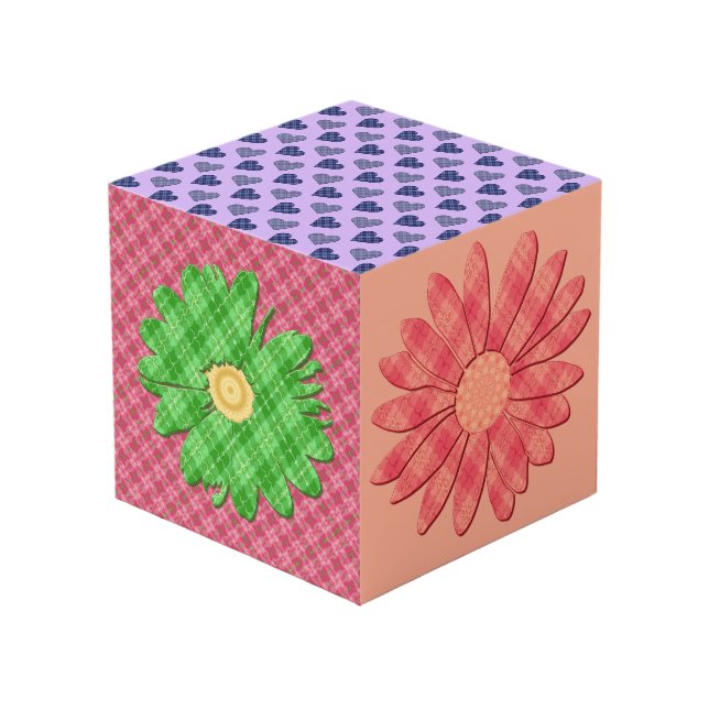 Foto Cube Würfel (Vorderseite Schrägansicht)