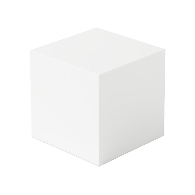 Foto Cube Würfel (Vorderseite Schrägansicht)
