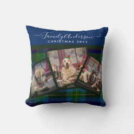 FOTO CUSHION - Miller TARTAN - Weihnachtsgeschenk Kissen