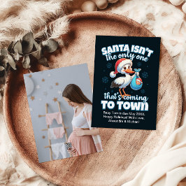 Foto Custom Christmas Pregnancy Ankündigung