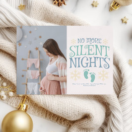 Foto Custom Christmas Pregnancy Ankündigung