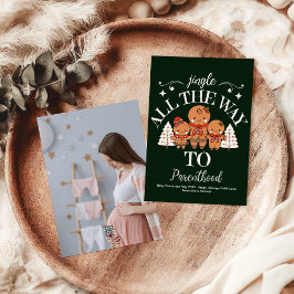 Foto Custom Christmas Pregnancy Ankündigung