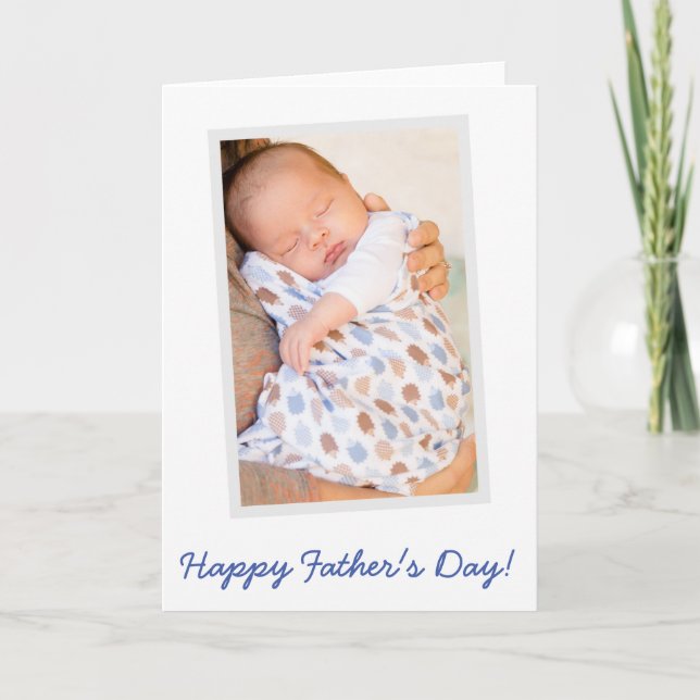 FOTO Custom Happers Day Cards Karte (Vorderseite)