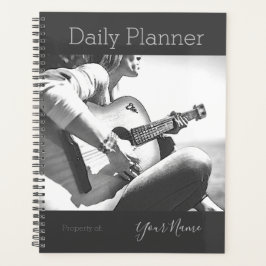 Foto Daily Planner Female Guitar Player HAMbWG Planer