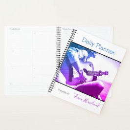 Foto Daily Planner Female Guitar Player HAMbWG Planer