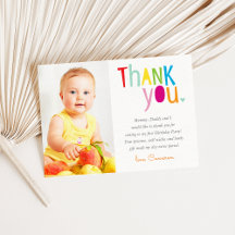 FOTO DANK IHNEN moderne, farbenfrohe Regenbogentyp