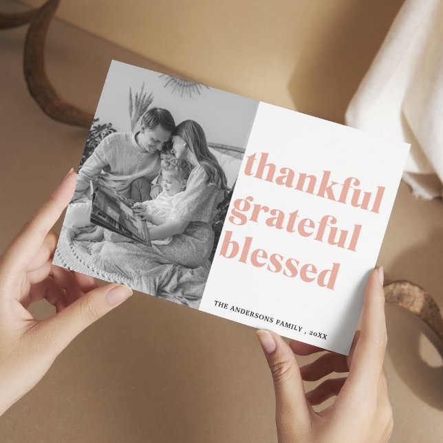 Foto | Dankbar, gesegnet Postkarte (Von Creator hochgeladen)