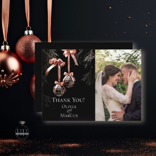 FOTO DANKE   Winterrosa und Onyx Baubles