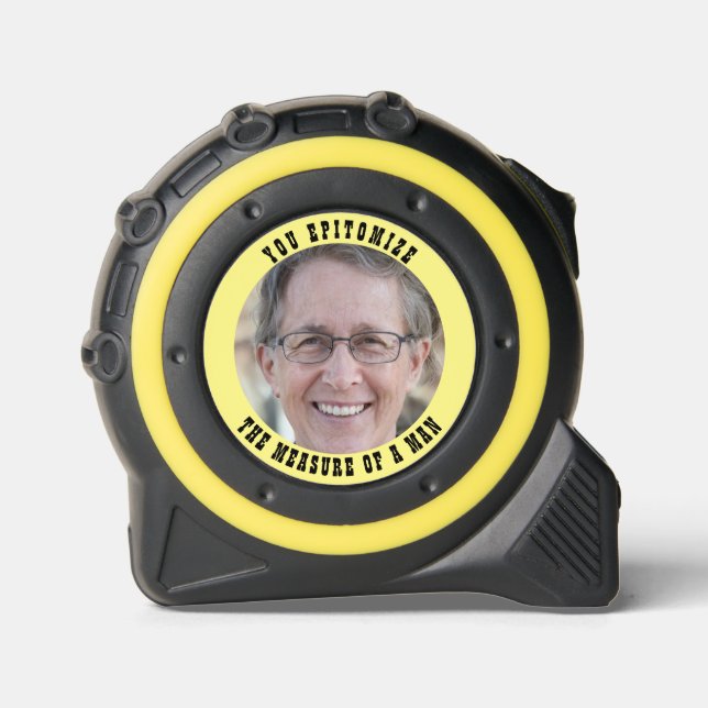 FOTO, DASS SIE DIE MASSNAHME EINES MANN EPITOMISIE MAßBAND (Vorderseite)