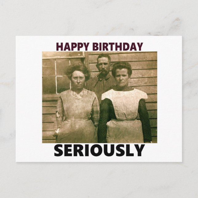 Foto DER 1900ER MIT GLÜCKLICHER GEBURTSTAGMELDUNG  Postkarte (Vorderseite)