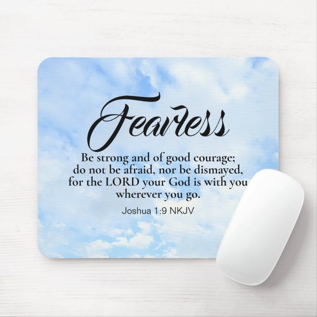 Foto der blauen Wolke Himmel nicht abscheulich Bib Mousepad (Mit Mouse)