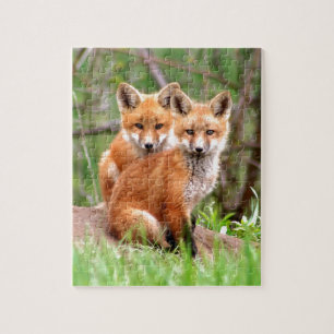 Foto der entzückenden Ausrüstungen des roten Puzzle