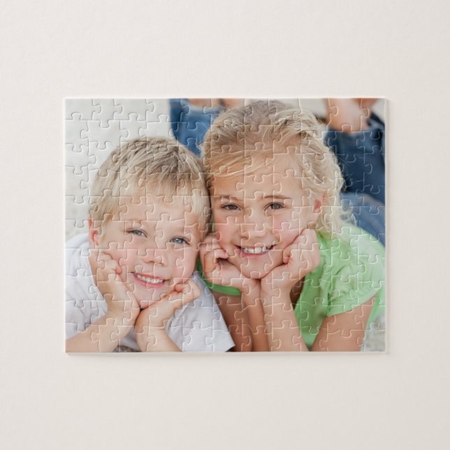Foto der Familie - Benutzerdefiniert Puzzle (Horizontal)
