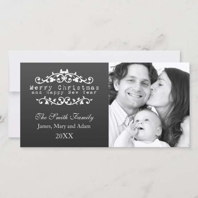 Foto der Familie Frohe Weihnachten Zierschwarz (Vorderseite)