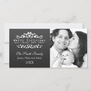 Foto der Familie Frohe Weihnachten Zierschwarz