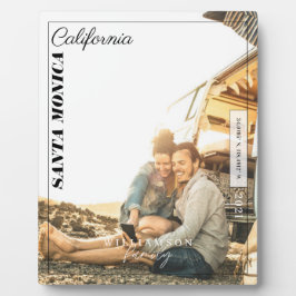 Foto der Familie Moderne Redaktion Reisegepäck Fotoplatte