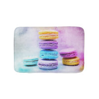 Foto der farbenfrohen, köstlichen Macarons