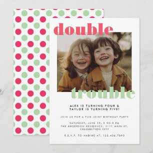 Foto der Geburtstagspartei Einladung