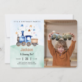 Foto der Geburtstagspartei Einladung